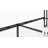  Platform Metal Bed Frame with RGB Lights and 2-Tier Storage Wooden Headboard-1140092289