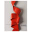 Sculpture murale moderne en métal rouge