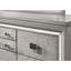 Table de chevet - Gris