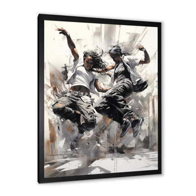 " Black And White Hip Hop Dance III "