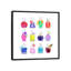 « mani pedi party », reproduction d’impression sur toile tendue-29050181-72784180-72784181