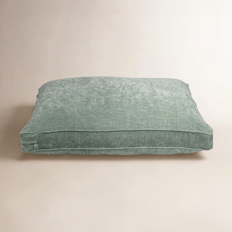 Lit pour chien Alek, Petit (26 po x 18 po x 3 po), Vert