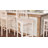 Prompton School House Back Wood Restaurant Dining Barstool with Footrest-76687018