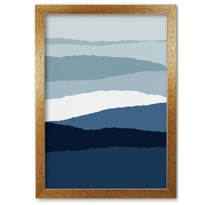 Blue Abstract II - Print