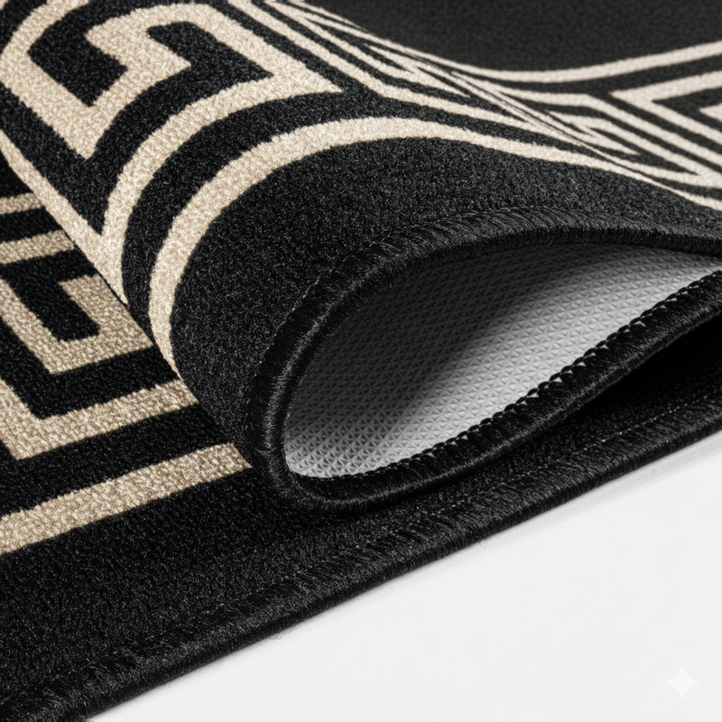 Geometric Indoor / Outdoor Area Rug, Rectangle 40 x 60 cm