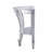 Mirrored Demilune Console Table
