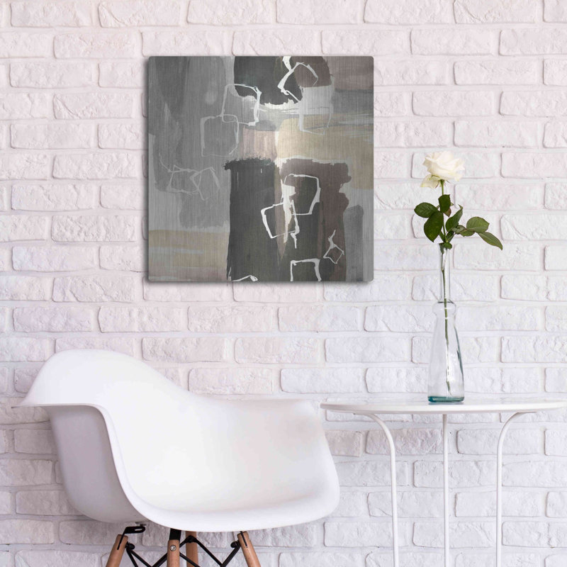 Ivy Bronx «Dancing Squares I» par Chris Paschke, H 24 po x l 24 po