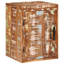 35cm W Solid Wood Bedside Table