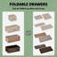 Armoire de rangement à 4 niveaux, organisateur de rangement, tour de commode autoportante, armoire de rangement pour couloir-2089552561