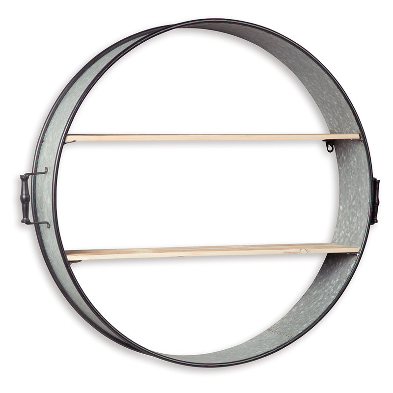 Broadmoor 2 Piece Circle Accent Shelf