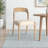 Hamish 18'' H Rayon / Viscose Upholstered Oak Side Chair-68339462