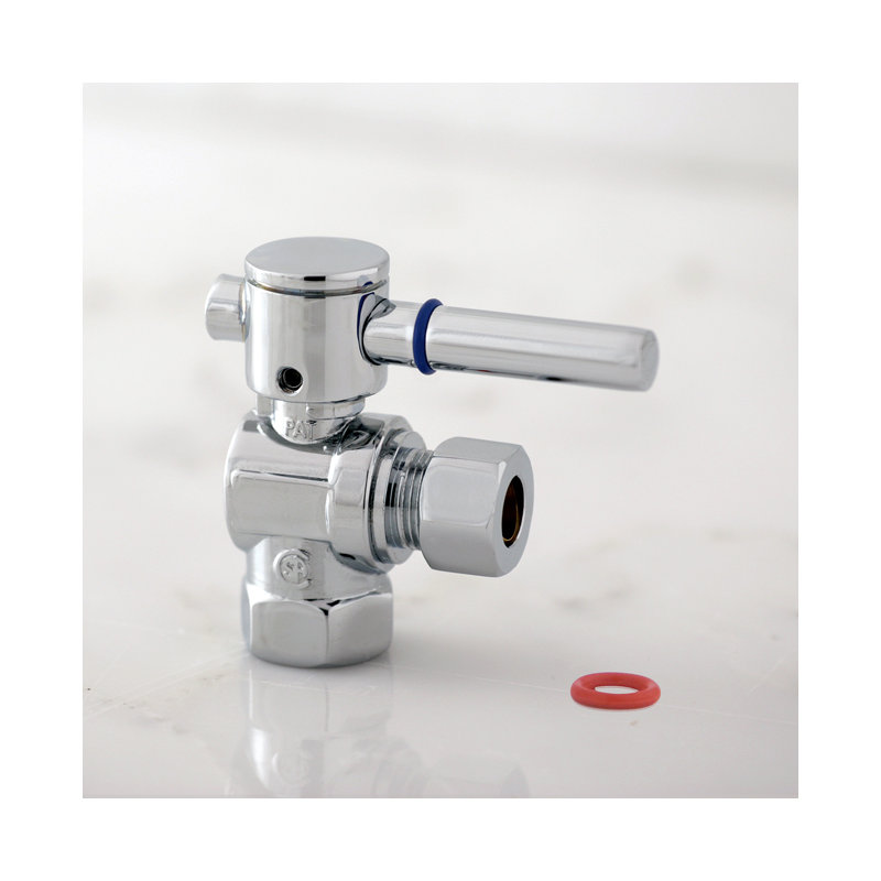 Robinet d'arrêt Kingston, Chrome poli