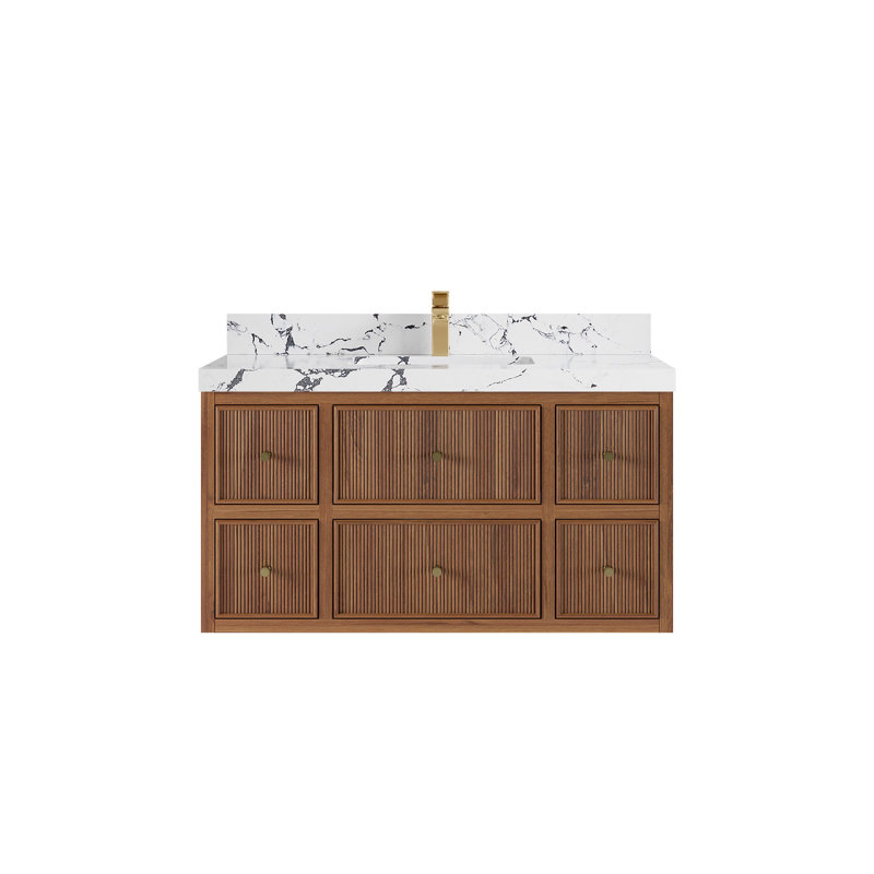 Ensemble de meuble-lavabo simple 42 po Sonoma, Viola nuit