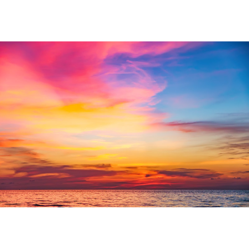 «Dramatic Sunset» par Sonatali - photographie sur toile tendue, L 12 po x H 8 po