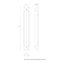 Caesar 1 - Light LED Bath Sconce-77452484