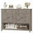 55.1" W Console Table, Entrance Cabinet With Open Shelf-1546063712