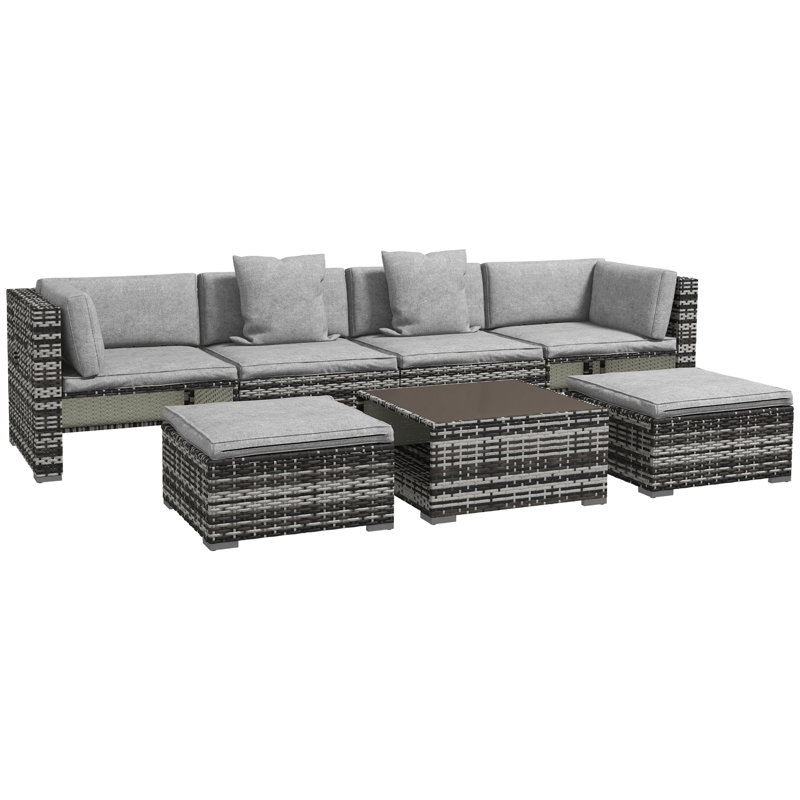 Rattan Sofa Set
