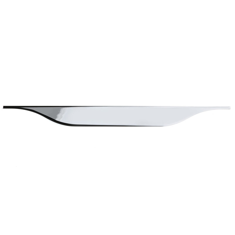 Poignée barre 6 5/16 po en métal, Chrome
