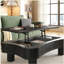 Table basse à plateau relevable avec rangement à panneau cannelé-1656490201