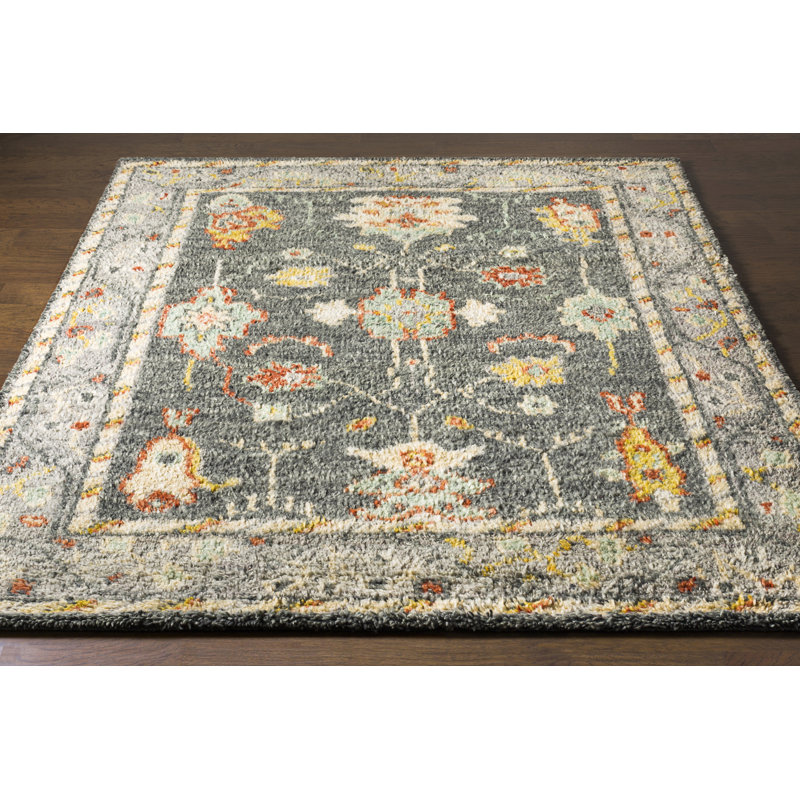 Longe Wool Oriental Indoor Rug, Rectangle 8' x 10'