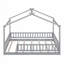 Structure de lit en bois avec clôture-962204999-962204995