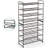 12 Pair Stackable Shoe Rack-1327947539