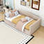 Twin Velvet Upholstered Daybed with Pop-Up Trundle-335905191