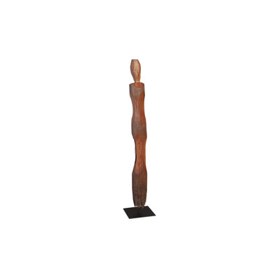 Old Pole Man Statue