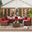 Ensemble de conversation modulaire en rotin pour 6 personnes avec coussins-148817171-162976494
