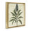 Cadre flottant rétro avec illustration botanique bleue, design par Petal Prints Design