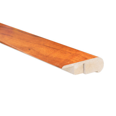 Laminate Wood 0.6" Thick x 2" Wide x 95" Length Stair Nose in Color Mahogany Classic