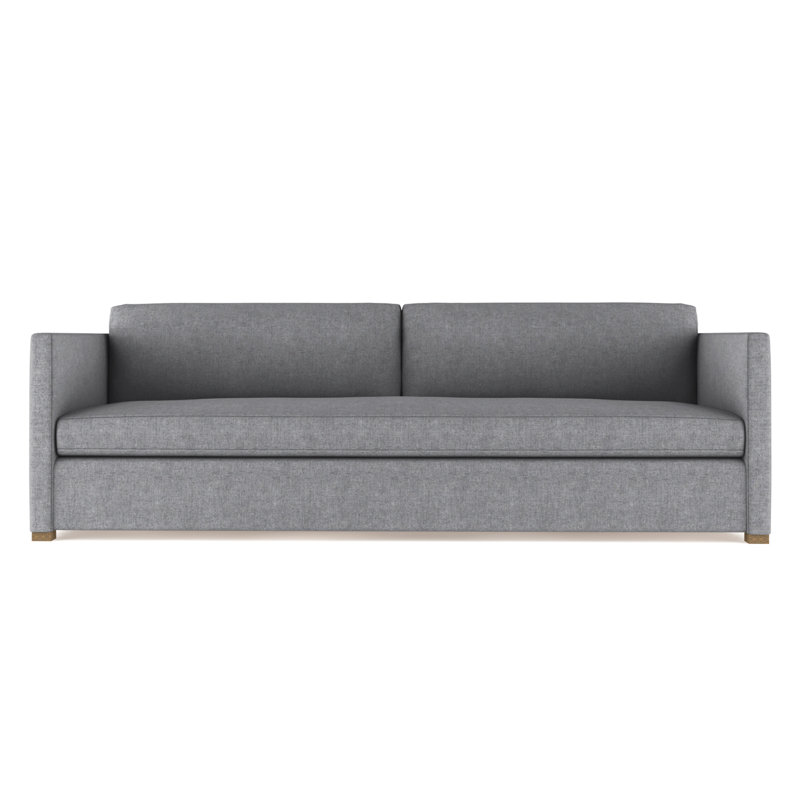 Canapé Madison, Pierre velours moelleux, H 33 po x l 72 po x P 41 po, Ébène