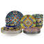 Service de table 18 pièces, service pour 6 en porcelaine bohémienne