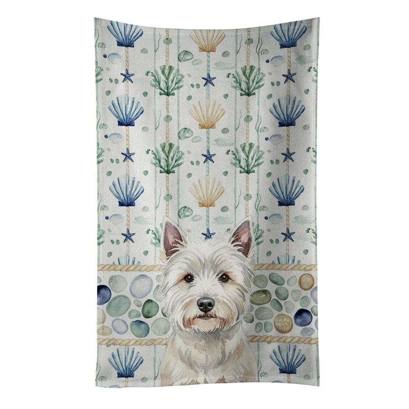 Serviette de cuisine Westie, Westie
