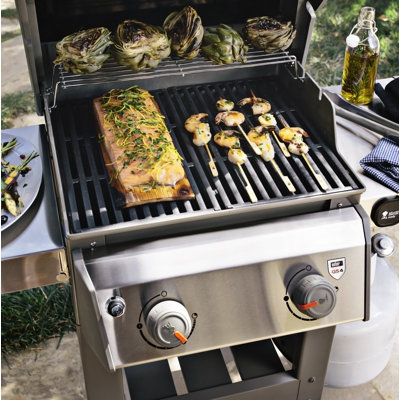Weber Spirit II E-210 Liquid Propane, Black