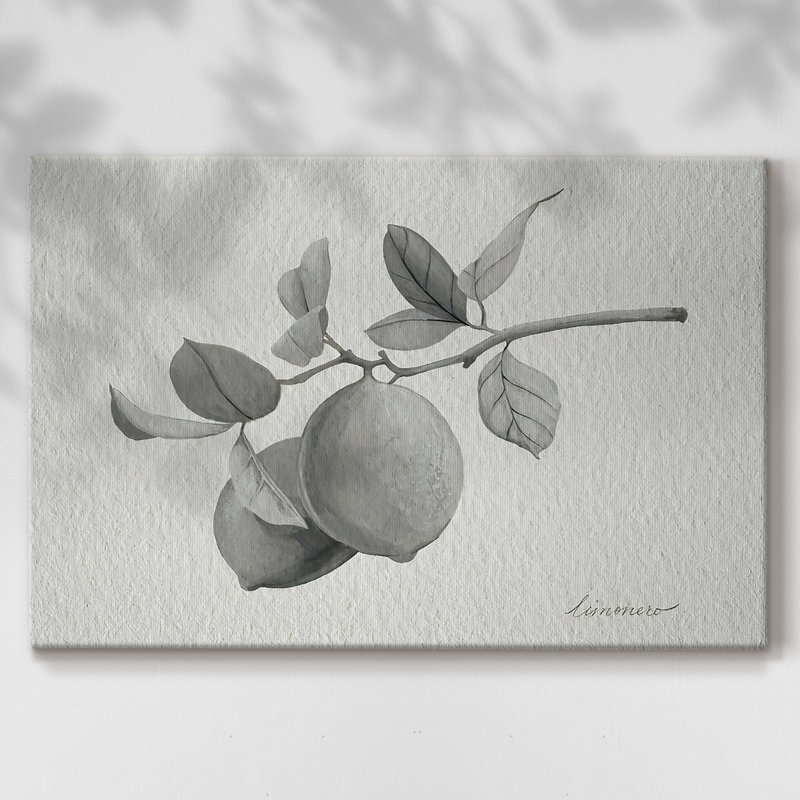 Limonero I -Galerie enveloppée Cavas, 40 x 60