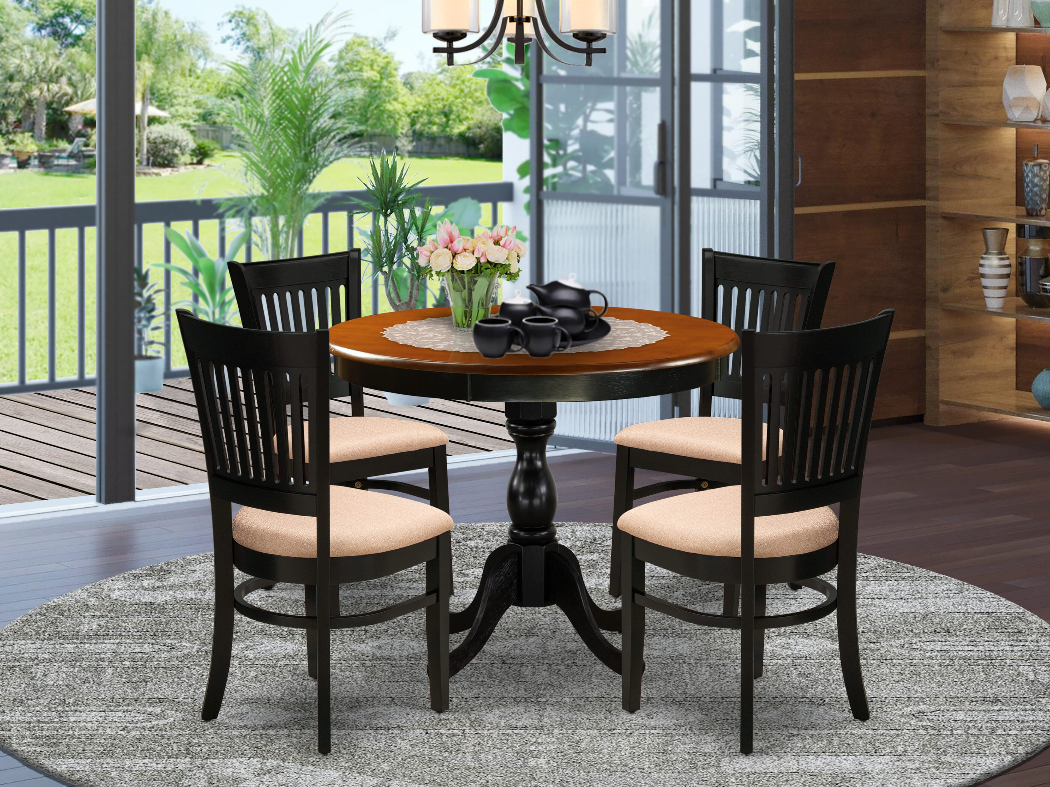 Modern Farmhouse Chairs Black And Wood Farmhouse Table Modern