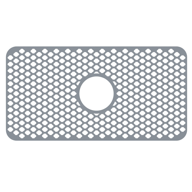 Tapis antidérapant en silicone pour évier de cuisine 25 po x 13 po
