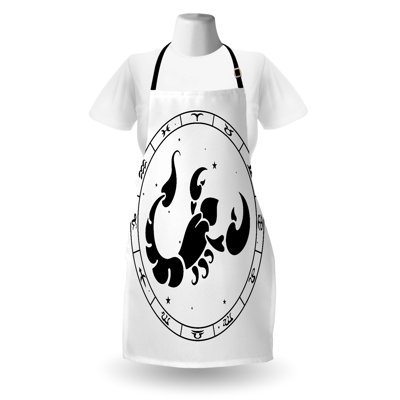 No Pattern Bib Apron