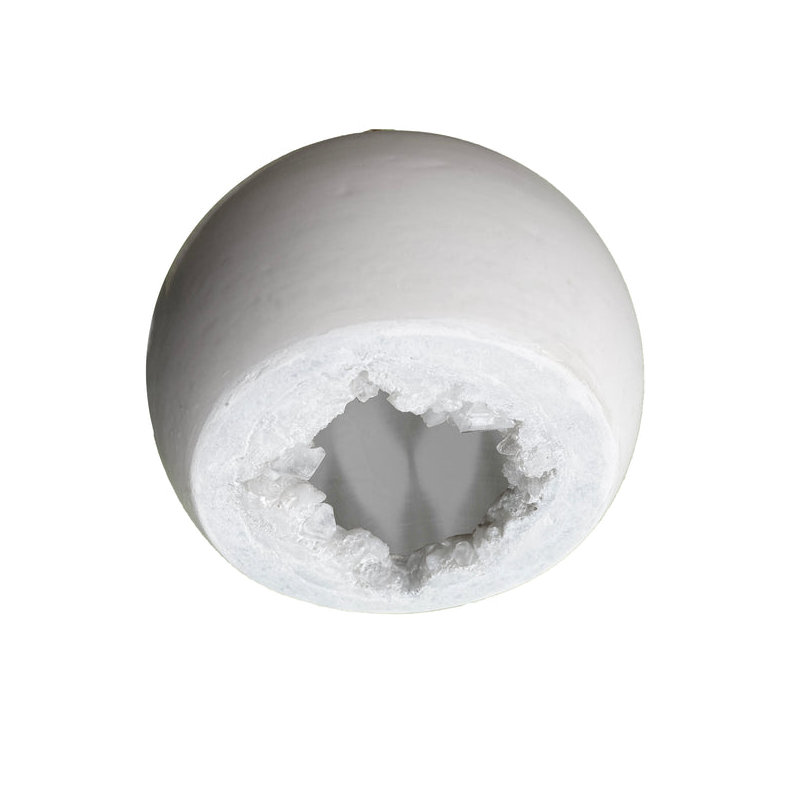 Geode 1 - Light Pendant, Matte White, Black