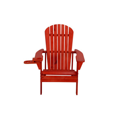 Chaise Adirondack en bois massif Apsana