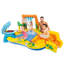 Intex: aire de jeu gonflable Dinosaur - aire de jeu pour enfants avec glissade d'eau, palmier et cascade intégrés, 8 pi 2 po x 6 pi 3 po x 3 pi 7 po, convient aux enfants de 2 ans et plus-95373266