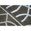 Geometric Area Rug in Dark Gray