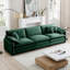 Canapés modulaires | 3 pièces pour salon Mid-Century | Vert | Velours côtelé