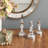 Aluminum Metal Chess Decorative Sculpture with Knight, Queen and King Set-1110840279