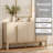 Adora 63" Accent Cabinet With 4 Doors And Adjustable Shelves, Modern Credenza Storage Cabinet With Curved Profile Design For Living Room, Kitchen, Dining Room, Hallway-570348194