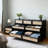 Rattan 7 Drawer Dresser, 55in Wide 7 Chest of Drawers with Metal Handles and Wooden Sturdy Base for Bedroom Living Room Nursery-1718206465