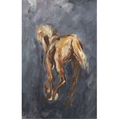 Midnight Storm II Print Canvas by Elena Carlie