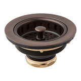 3-1/2" Basket Strainer for Sinks up to 7/8" Thick