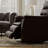 Global Home Swivel Glider Recliner With Manual Footrest, Top Grain Leather, And No-Sag Suspension For Ultimate Comfort-187721584